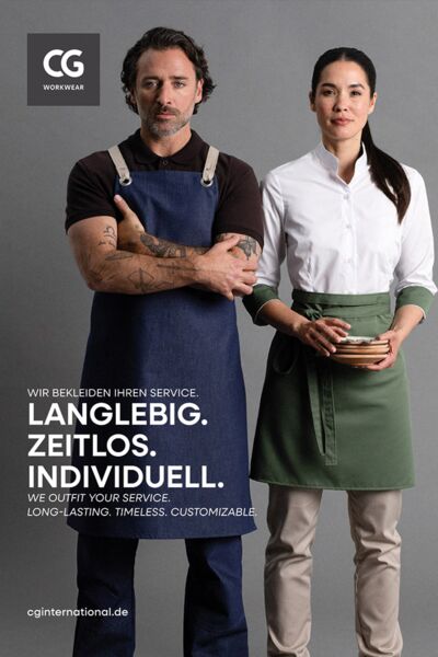 Titel des CG Workwear Kataloges 2026